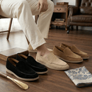 THE HERITAGE SUEDE STEP LOAFER - Lancetto