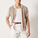 VIA APPIA KNIT POLO - Lancetto