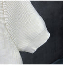 V - NECK KNITTED POLO VERONA - Lancetto