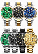 OLEVS Royal Chrono Limited Edition | Luxury Watch & Bracelet Gift Set - Lancetto