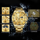 OLEVS Royal Chrono Limited Edition | Luxury Watch & Bracelet Gift Set - Lancetto