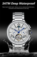 POEDAGAR Military Mechanical Watch | Automatic Tourbillon Day - Date Edition - Lancetto