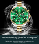 OLEVS Royal Chrono Limited Edition | Luxury Watch & Bracelet Gift Set - Lancetto