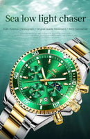 OLEVS Royal Chrono Limited Edition | Luxury Watch & Bracelet Gift Set - Lancetto
